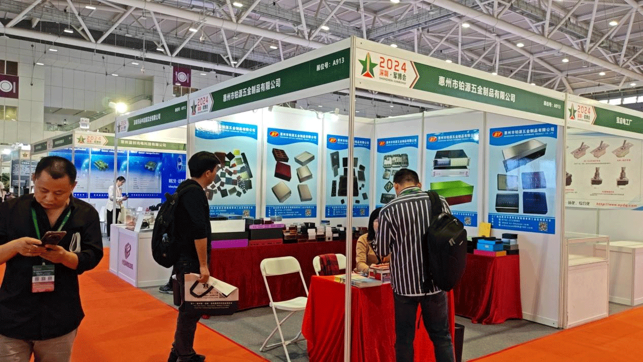 如期而至，鉑源五金在第12屆軍博會上大放異彩